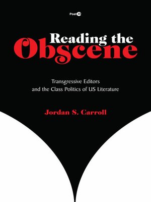 cover image of Reading the Obscene